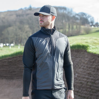 Windproof and water repellent golf vest