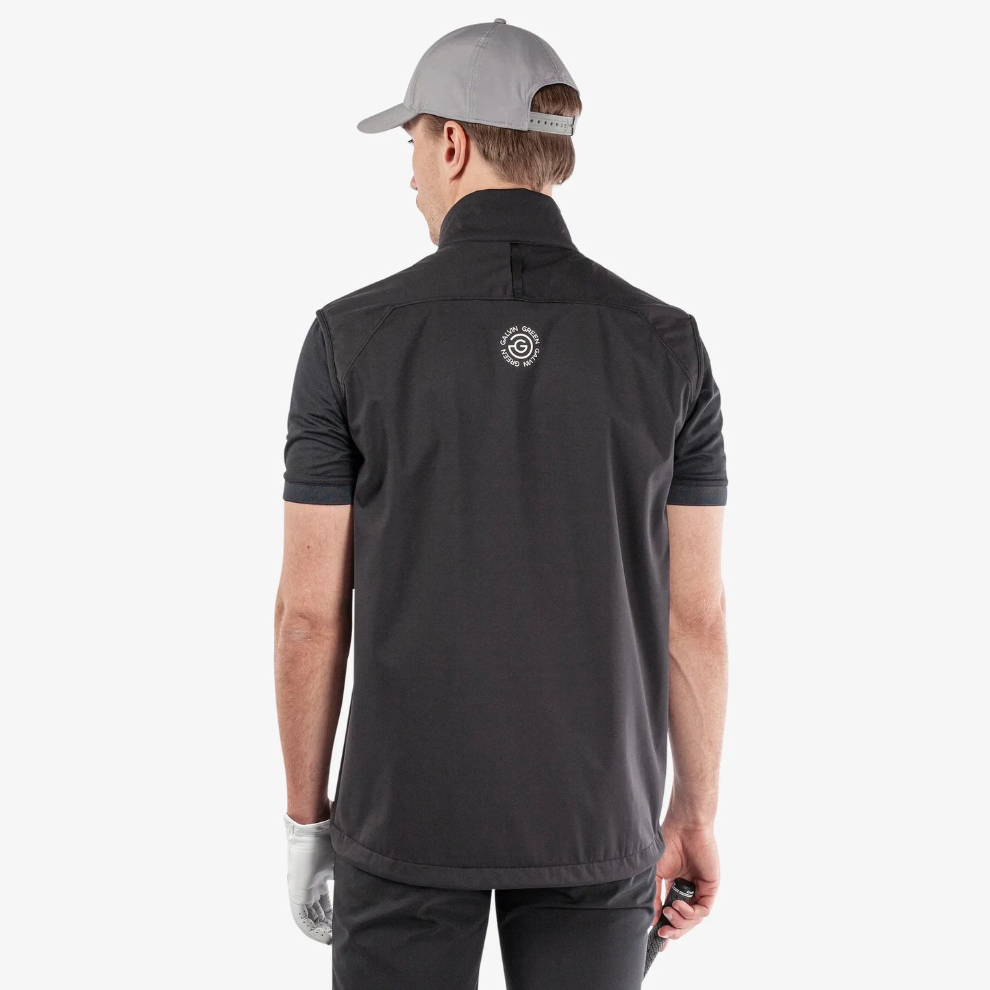 Windproof and water repellent golf vest