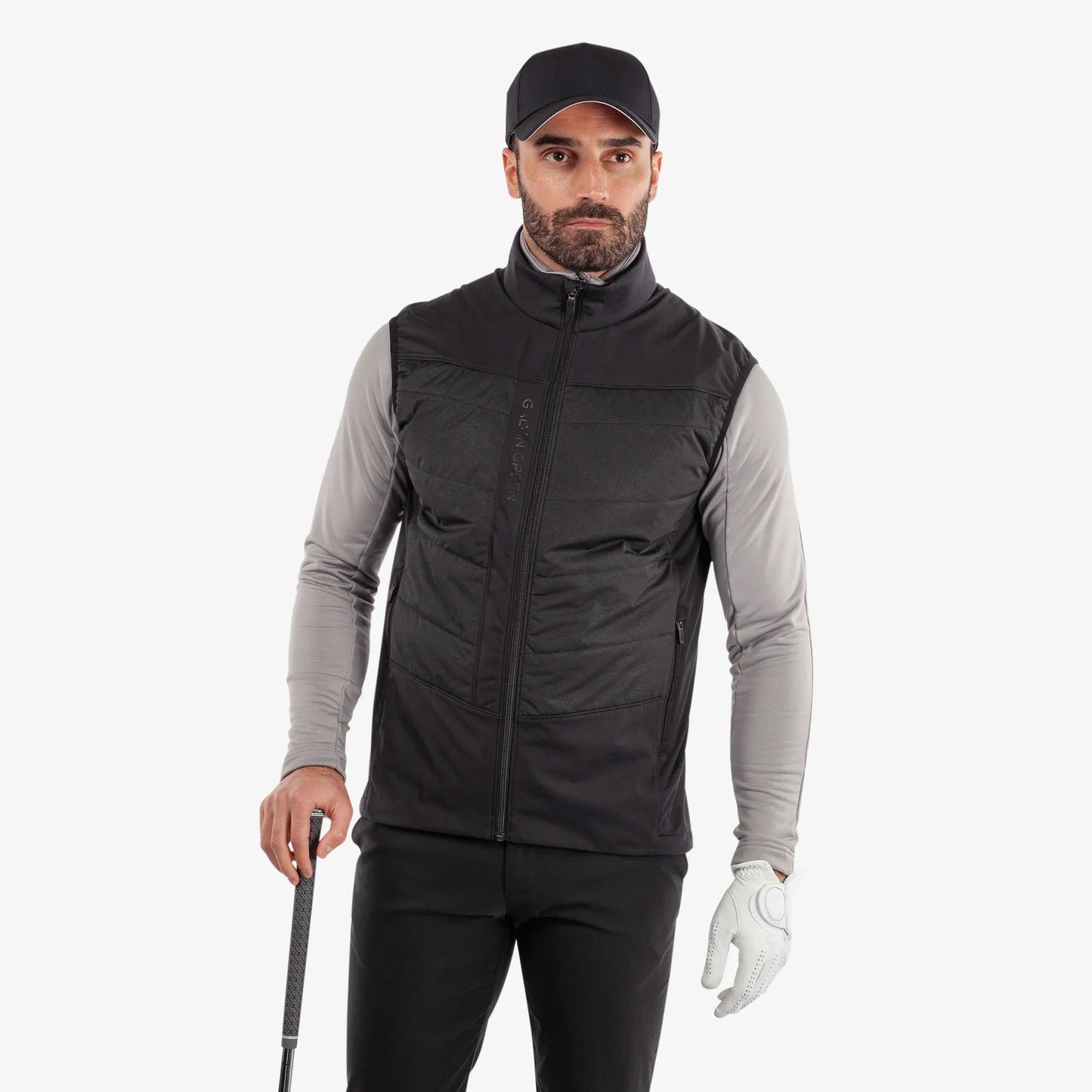 Windproof and water repellent golf vest