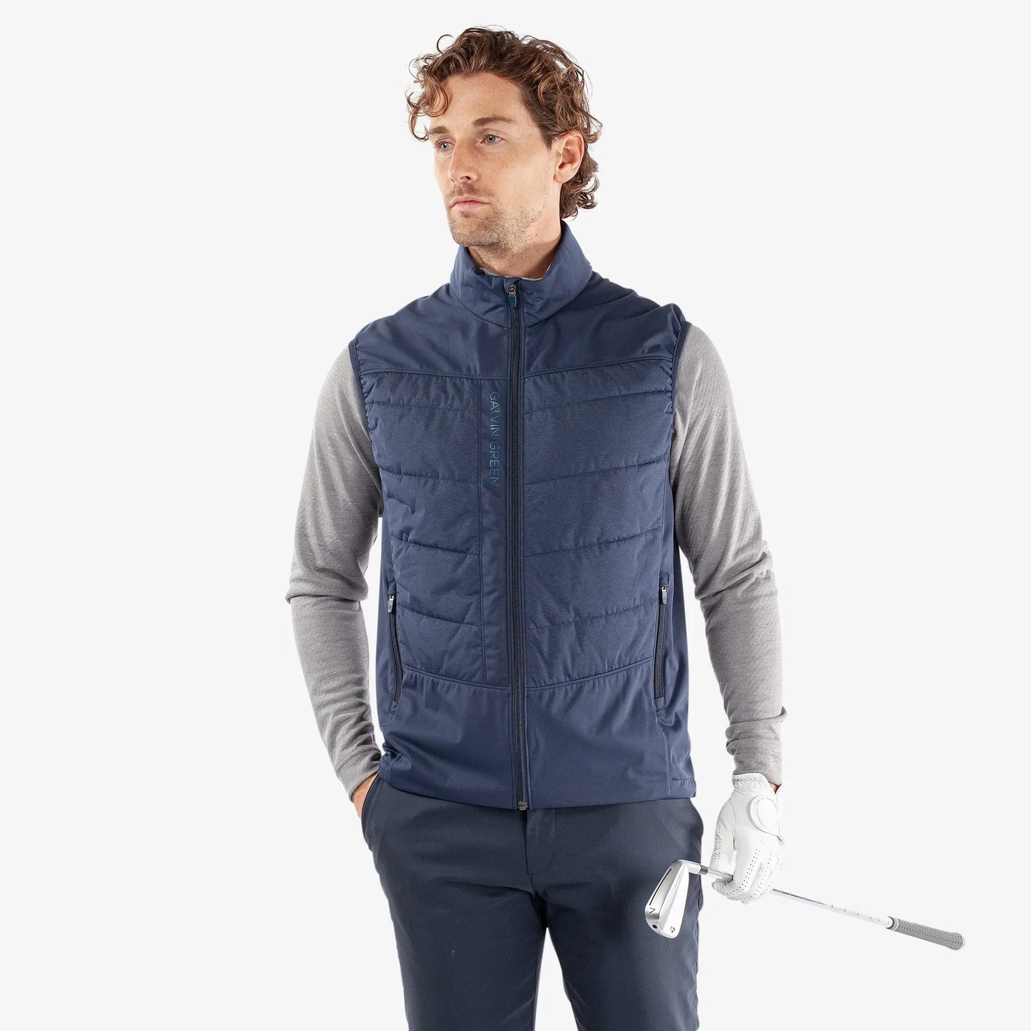 Windproof and water repellent golf vest