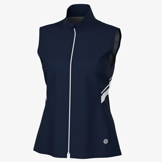 Windproof and water repellent golf vest