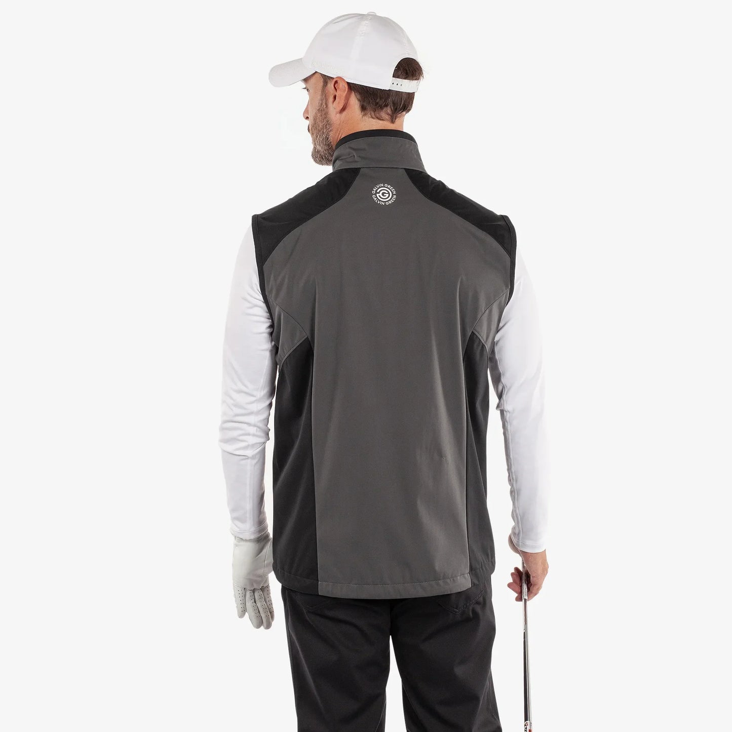 Windproof and water repellent golf vest