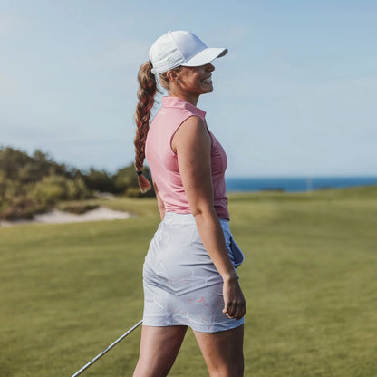 Breathable golf skirt with inner shorts