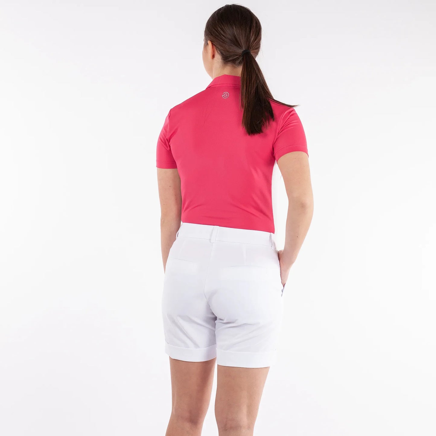 Breathable short sleeve golf shirt