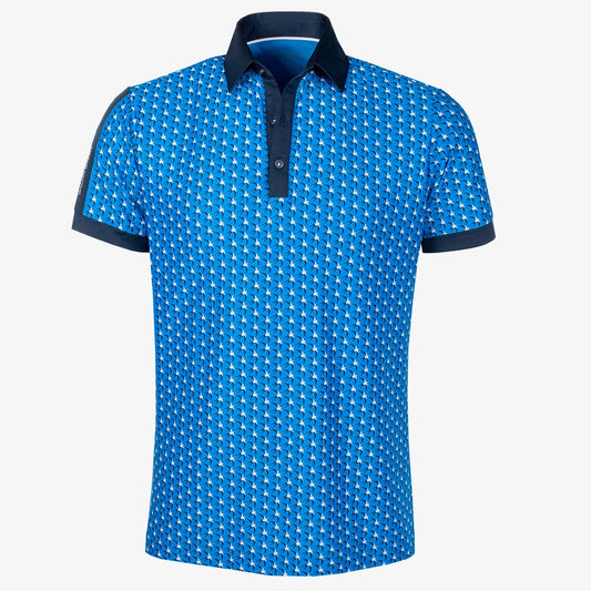 Breathable short sleeve golf shirt