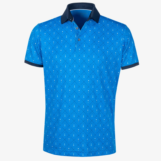Breathable short sleeve golf shirt