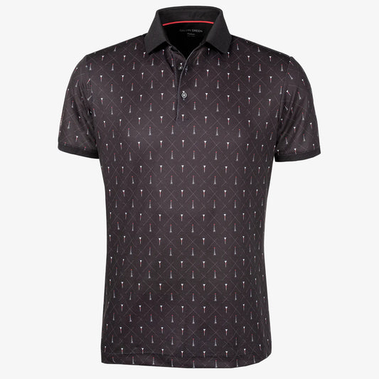 Breathable short sleeve golf shirt