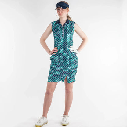 Breathable golf skirt with inner shorts