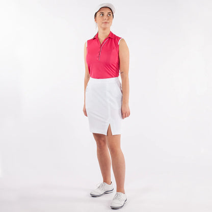 Breathable golf skirt with inner shorts