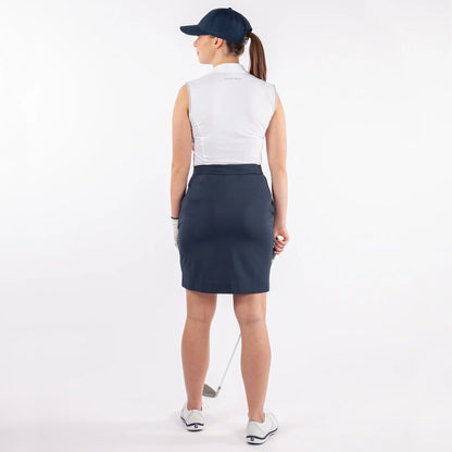 Breathable golf skirt with inner shorts