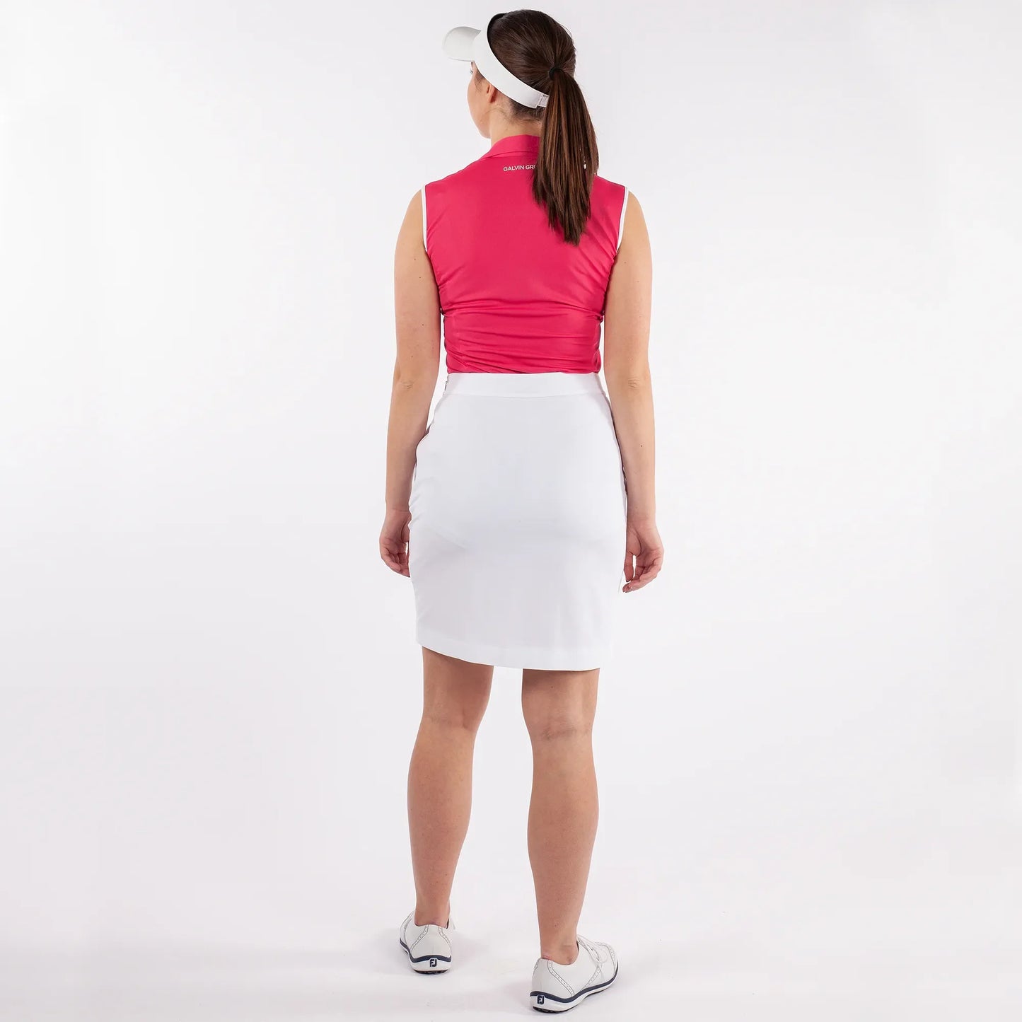 Breathable golf skirt with inner shorts