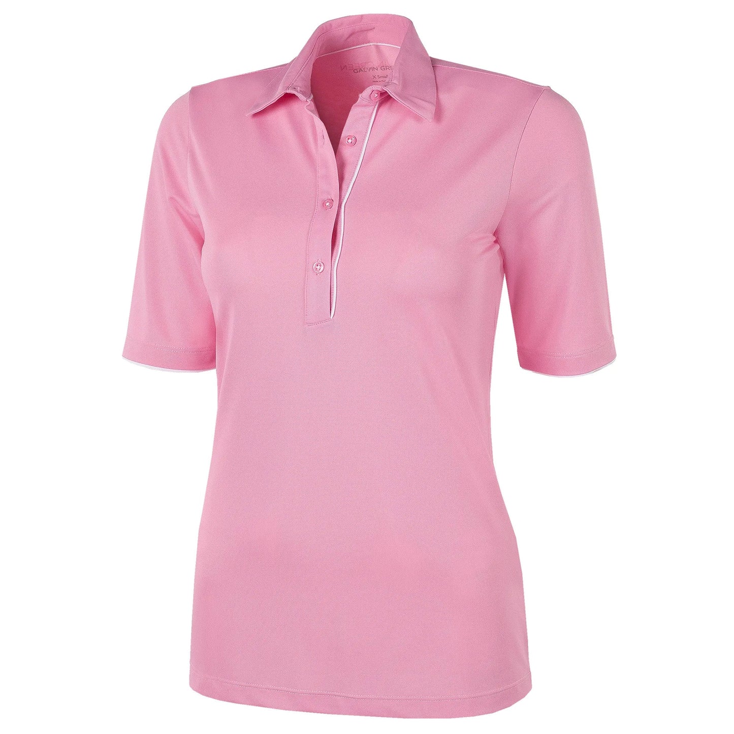 Breathable short sleeve golf shirt