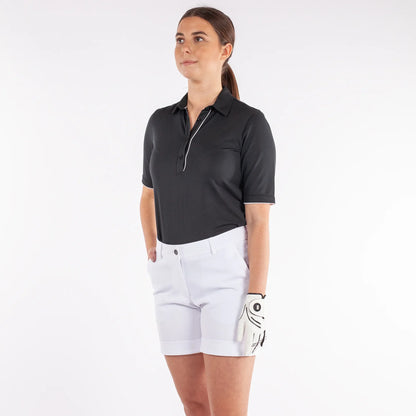 Breathable short sleeve golf shirt