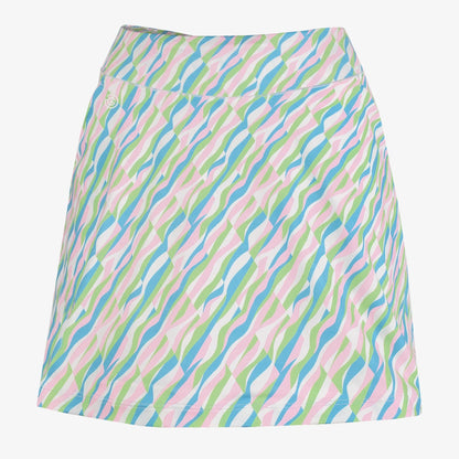 Breathable golf skirt with inner shorts