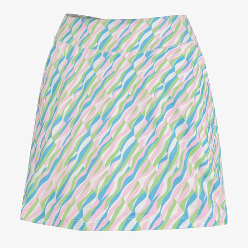 Breathable golf skirt with inner shorts