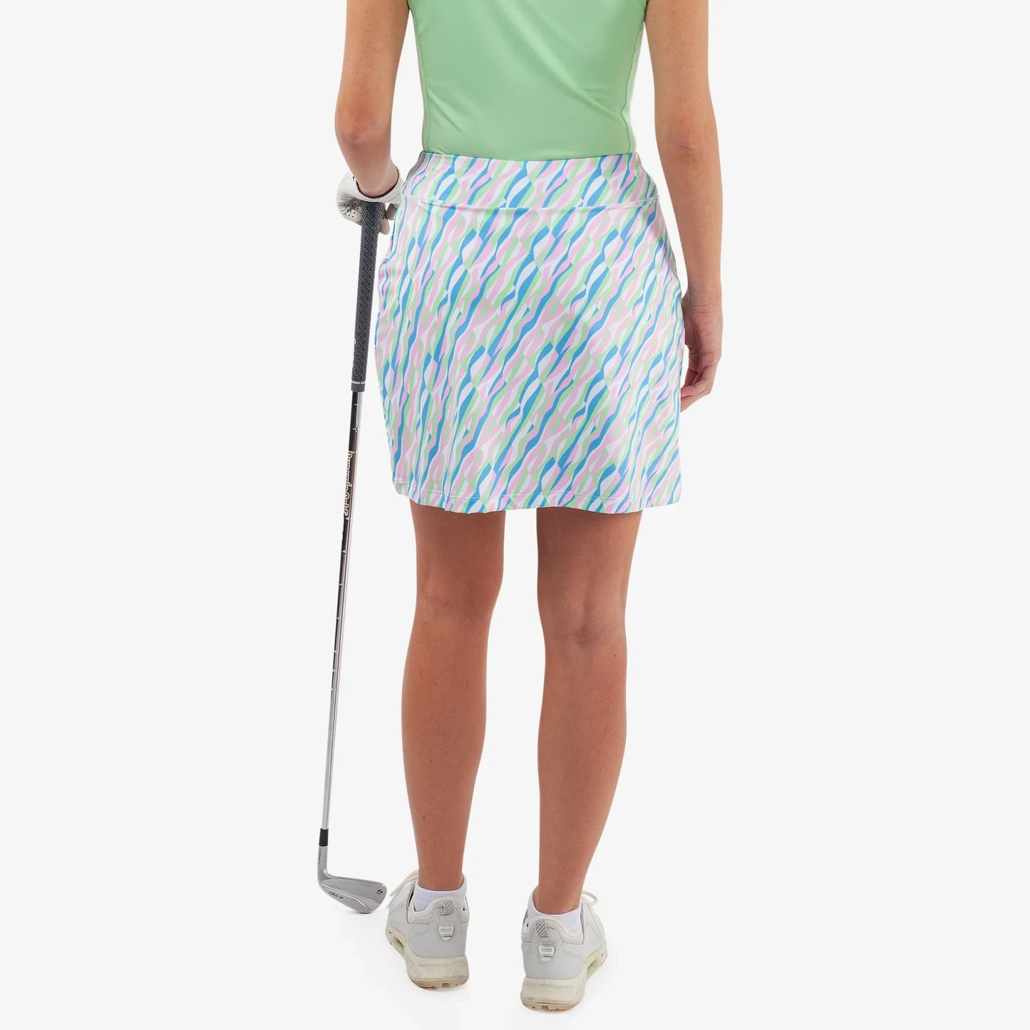 Breathable golf skirt with inner shorts