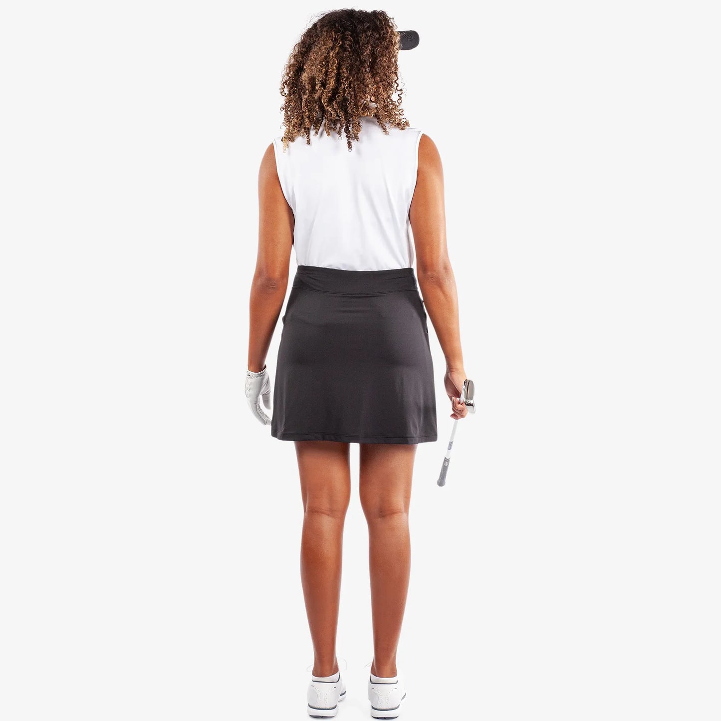 Breathable golf skirt with inner shorts