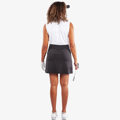 Breathable golf skirt with inner shorts