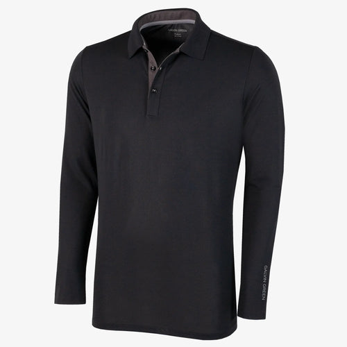 Breathable long sleeve golf shirt