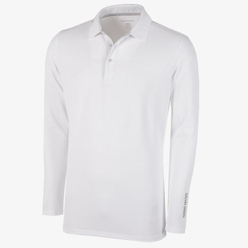 Breathable long sleeve golf shirt