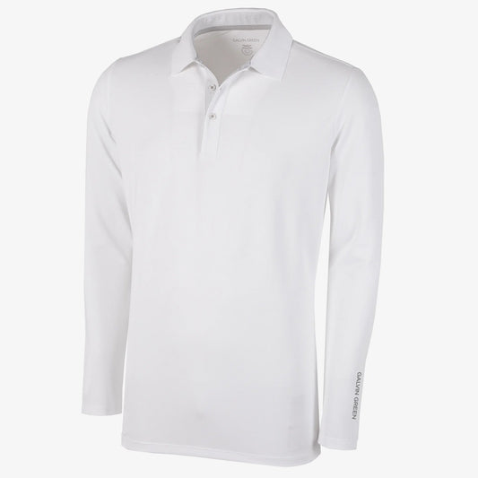 Breathable long sleeve golf shirt