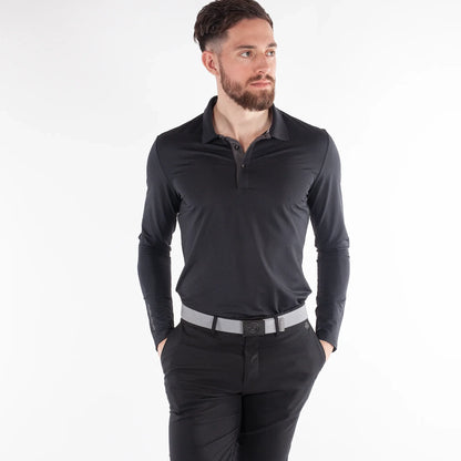 Breathable long sleeve golf shirt