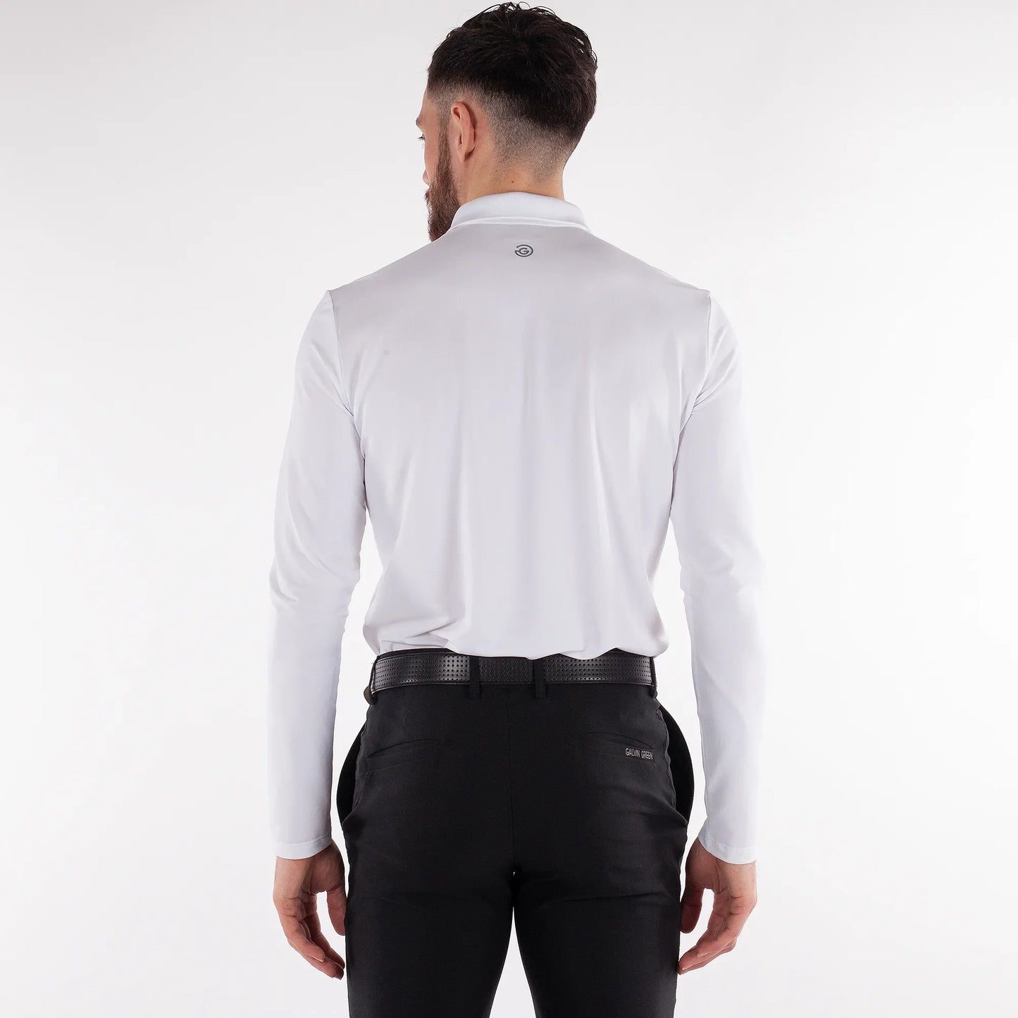 Breathable long sleeve golf shirt