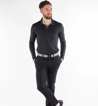 Breathable long sleeve golf shirt