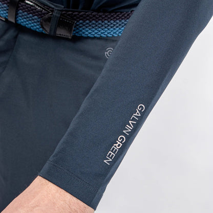 Breathable long sleeve golf shirt