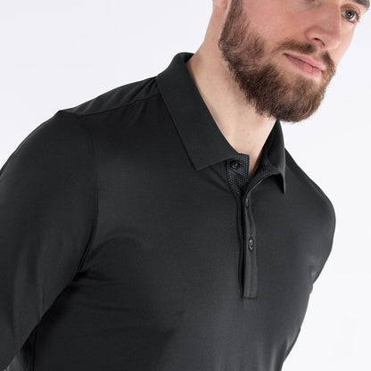 Breathable long sleeve golf shirt