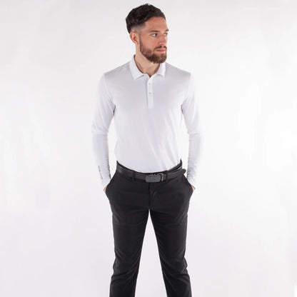 Breathable long sleeve golf shirt