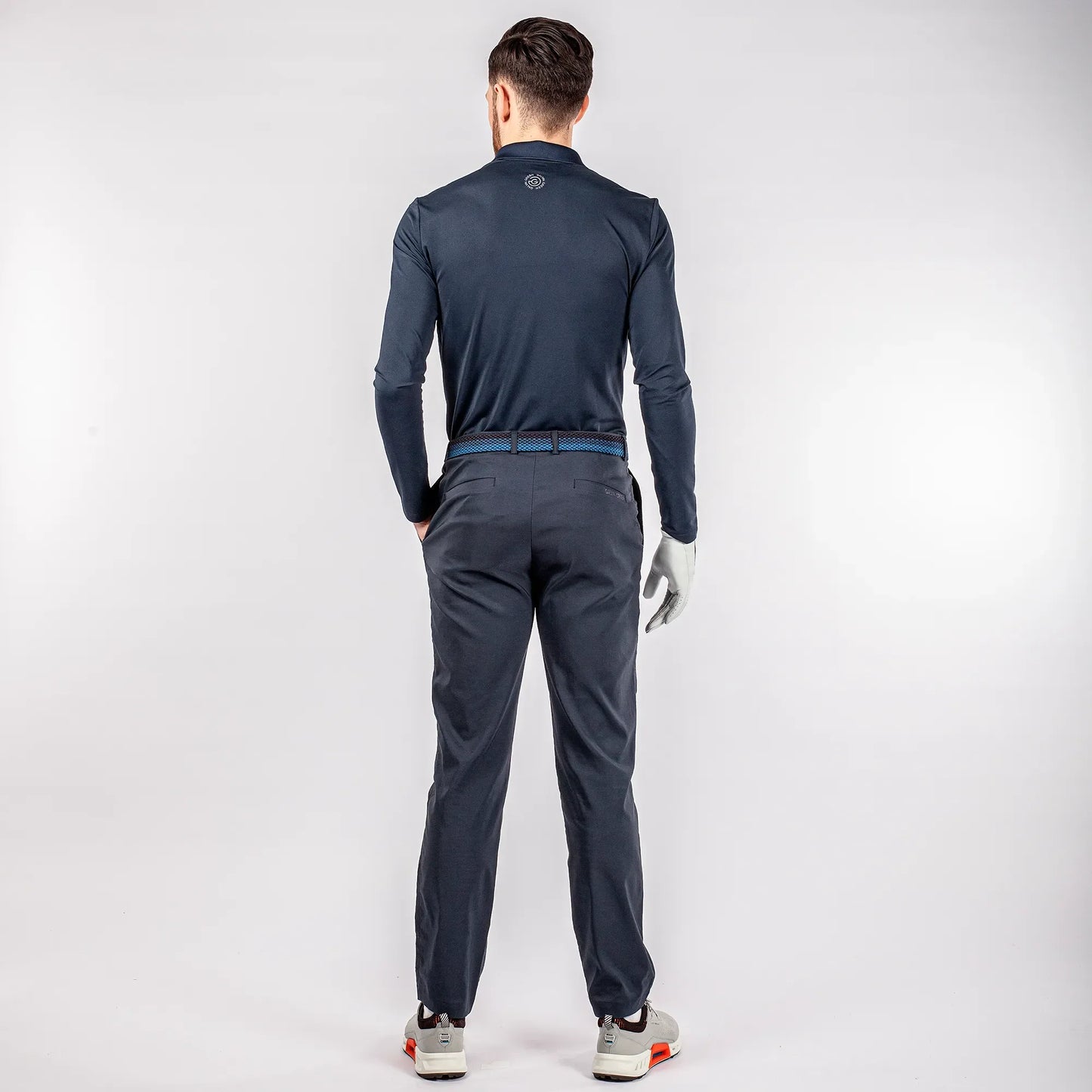 Breathable long sleeve golf shirt