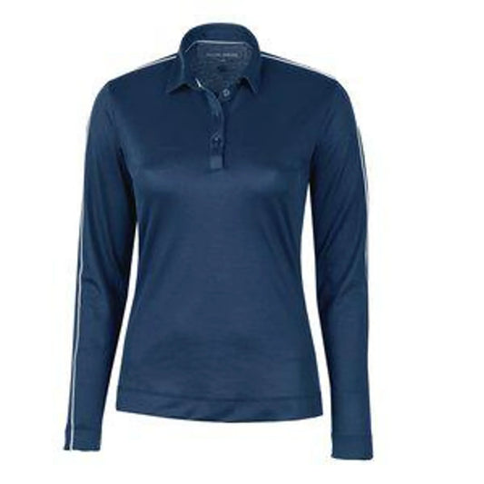 Breathable long sleeve golf shirt