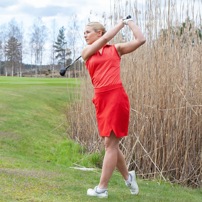Breathable golf skirt with inner shorts