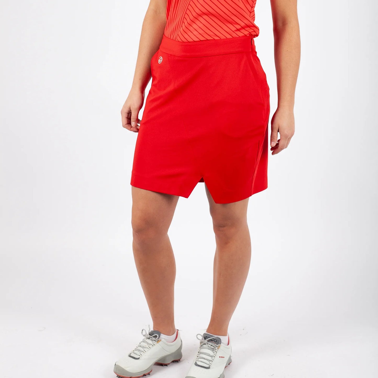 Breathable golf skirt with inner shorts