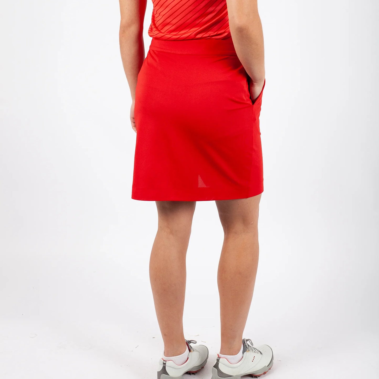 Breathable golf skirt with inner shorts