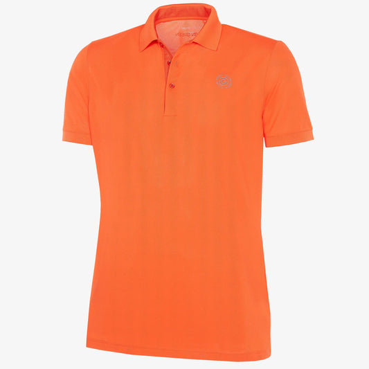 Breathable short sleeve golf shirt