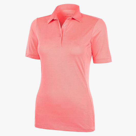Breathable short sleeve golf shirt