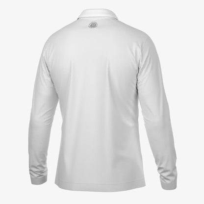 Breathable long sleeve golf shirt