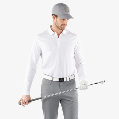 Breathable long sleeve golf shirt