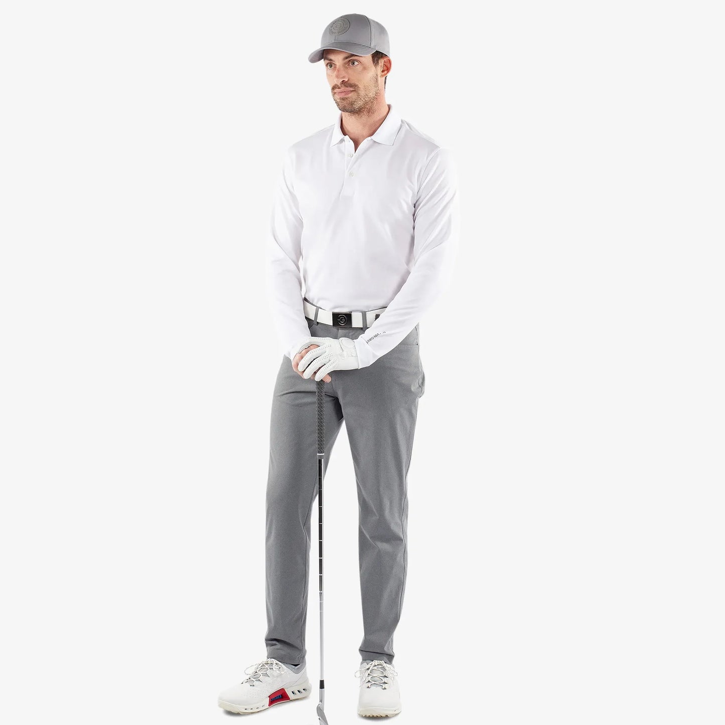 Breathable long sleeve golf shirt