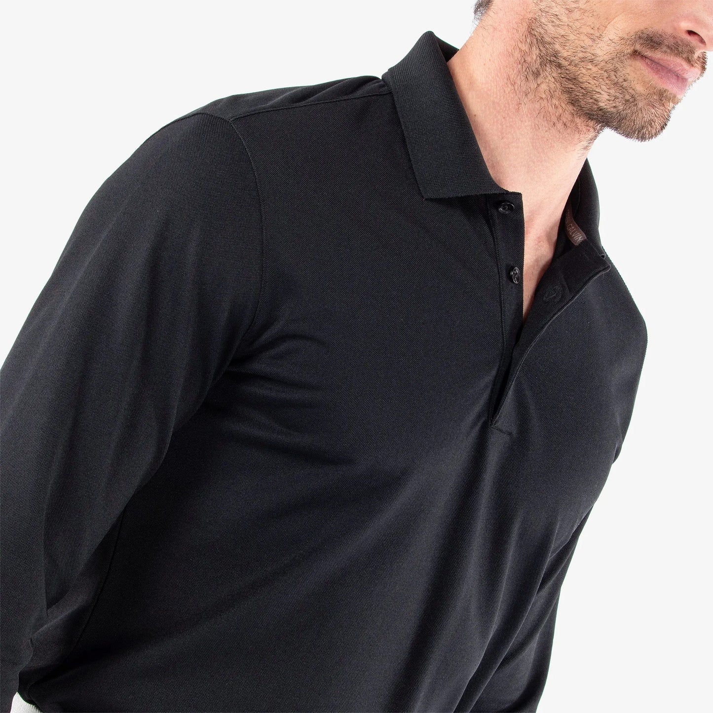 Breathable long sleeve golf shirt