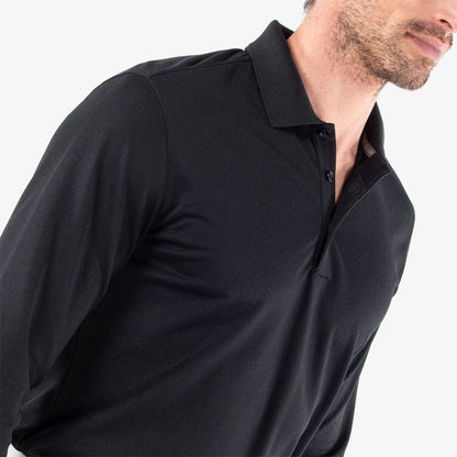 Breathable long sleeve golf shirt