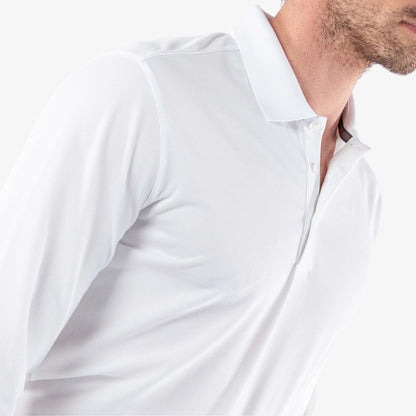 Breathable long sleeve golf shirt