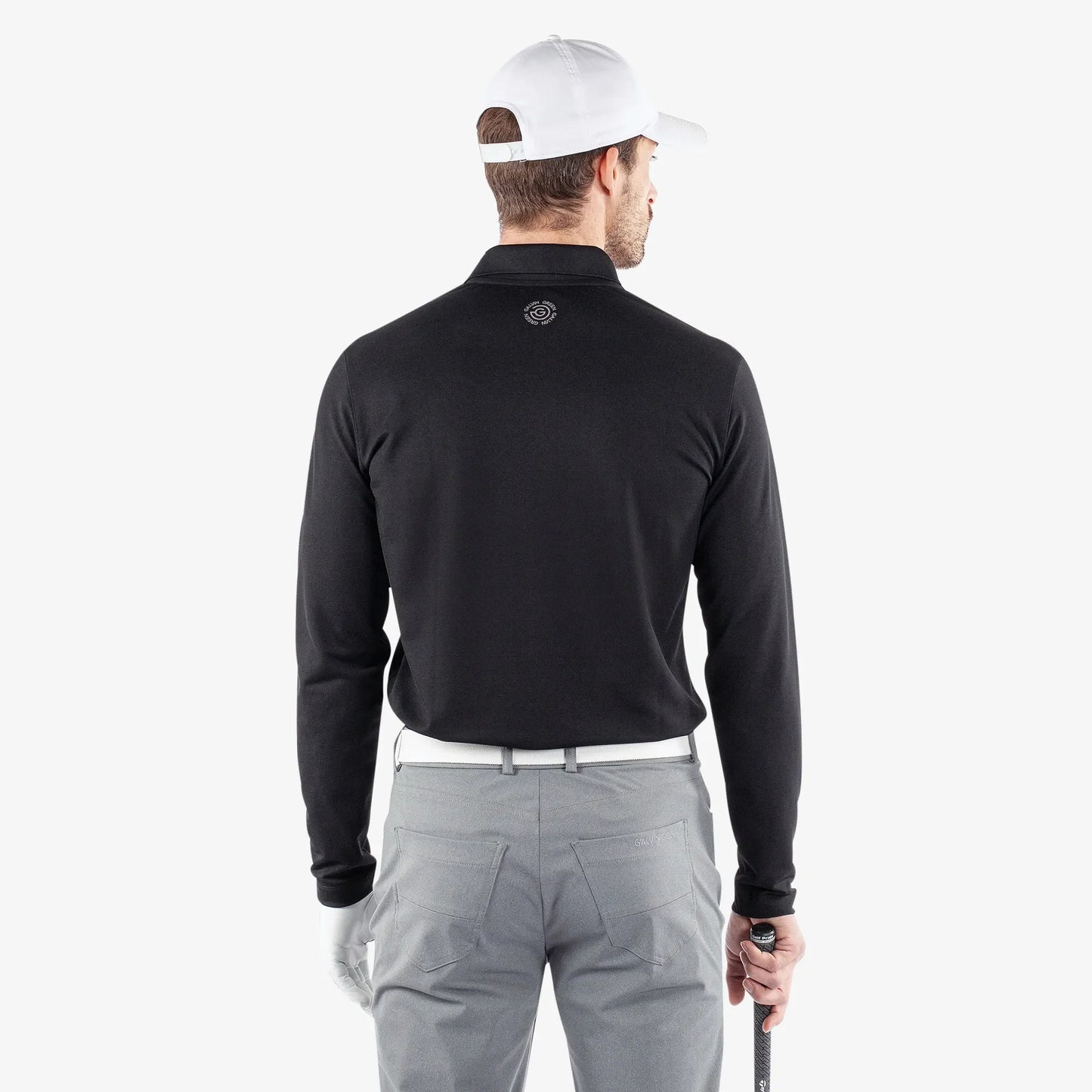 Breathable long sleeve golf shirt