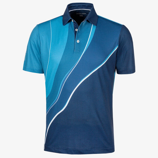 Breathable short sleeve golf shirt