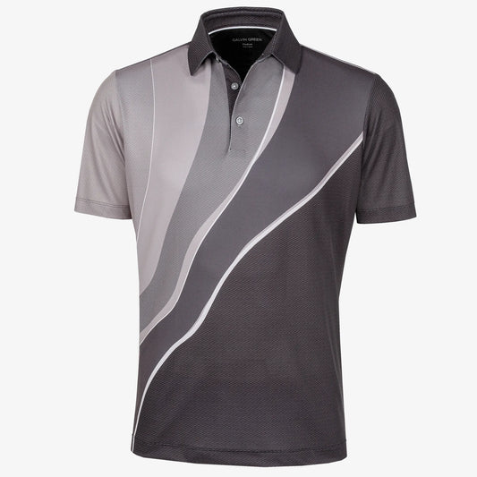 Breathable short sleeve golf shirt