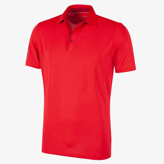 Breathable short sleeve golf shirt