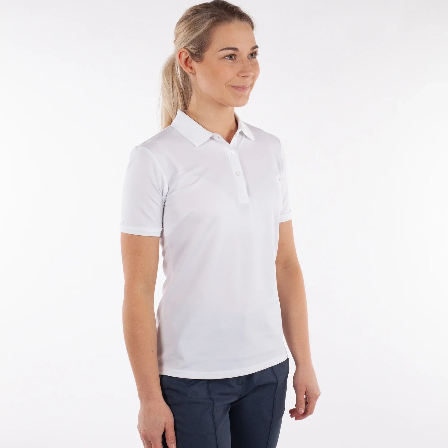 Breathable short sleeve golf shirt