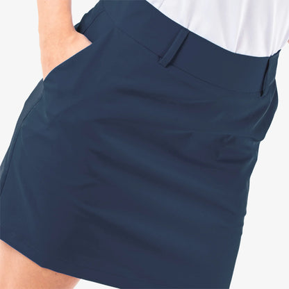 Breathable golf skirt with inner shorts